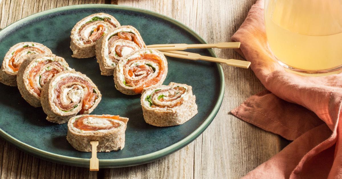 Wraps au Fromage Fouetté Madame Loïk Ail et Fines Herbes | Laïta